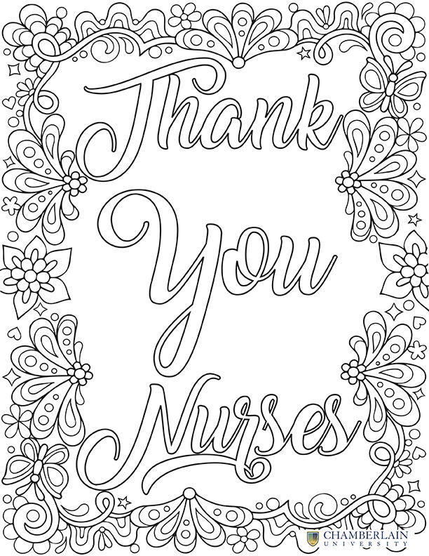 Happy Nurses Week Coloring Pages Coloring Pages